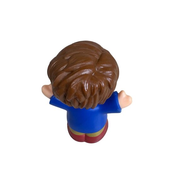 Fisher Price Little People Boy Jack 2016 Mattel Brown Hair Blue Shirt Big FHF34 - Picture 3 of 9